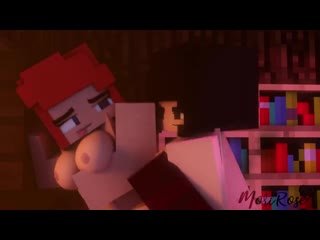 caitlyn x futa mori - minecraft animation