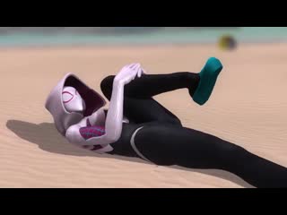 dead or alive 5 1 10c bp 5 5 - spider gwens (marvel) stretch on the beach