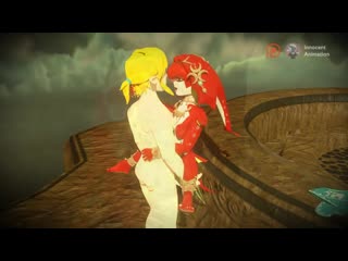 mipha spend some time together parody - innocent animation