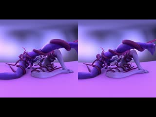liara and aria futa tentacles 4k vr [animation by likkezg]