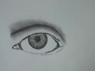 how to draw an eye